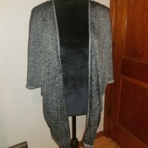 Maurices knit cardigan with detailing on back